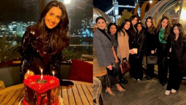 Ayeza Khan's Birthday Celebration with Friends in London