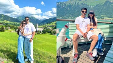 Charming Photos of Sana Javed and Shoaib Malik in Interlaken, Switzerland